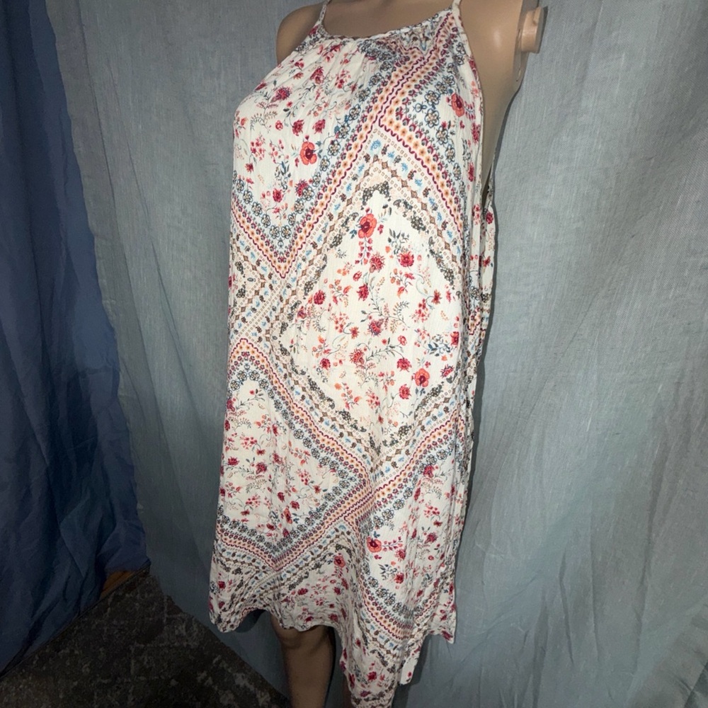 Blue Rain Multicolor Floral Dress